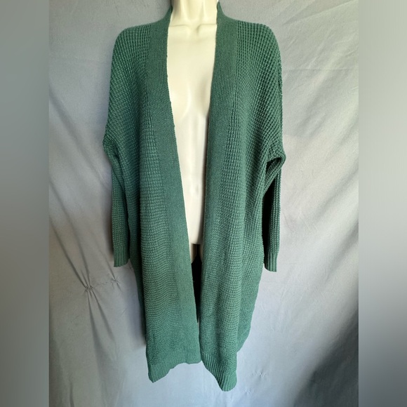G by Giuliana Sweaters - Womens  Emerald Green Knit Cardigan Sweater with Pockets Size Medium Petite